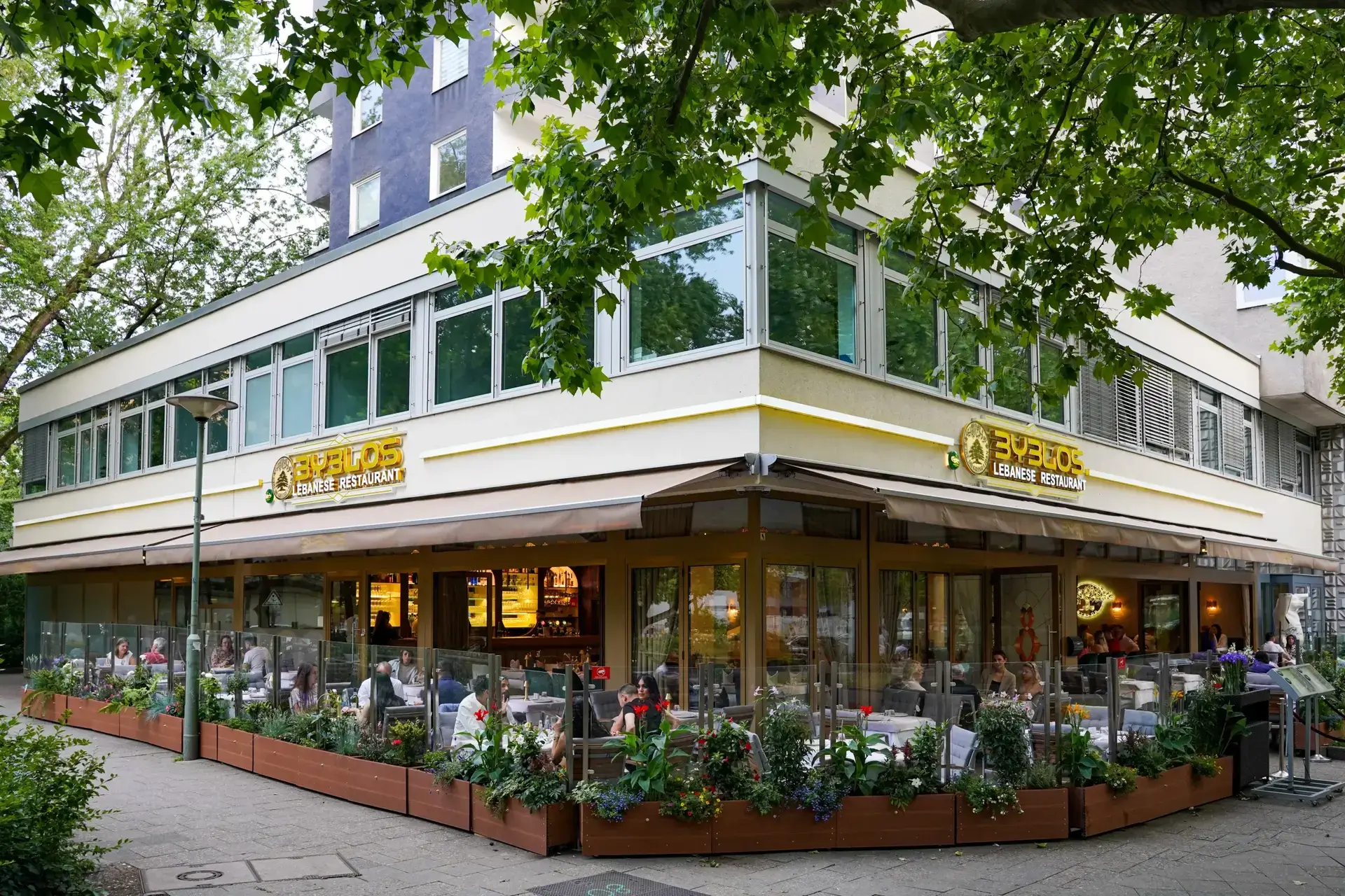 Byblos Restaurant Berlin Außenansicht